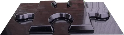 Vista 5 de SvitMolds Moldes de hormigón DIY 3D Panel de pared Puzzle Molde Yeso Hormigón Arte de pared Decoración Paneles de azulejos de pared W28