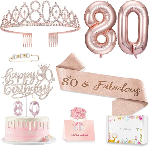 Vista 33 de Decoraciones de cumpleaños número 10 para niña, juego de velas con forma de corona 10º