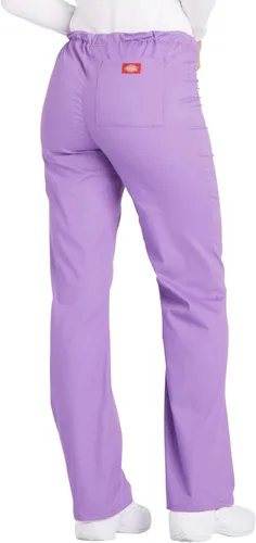 Vista 4 de Dickies - Pantalón de talle natural para mujer y hombre con 2 bolsillos y cordón ajustable, 83006