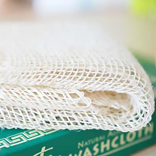 Vista 4 de Ayate Paño de baño, paño exfoliante, paño de lavado corporal y facial de fibra de agave, alternativa a la lufa corporal, toalla exfoliante