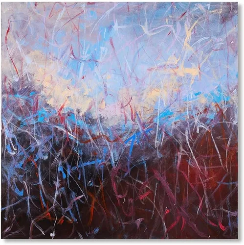 Vista 9 de Gloliv Lienzo decorativo para pared, pintura abstracta para decoración de pared, reproducción autorizada por artistas, impresiones de lienzo