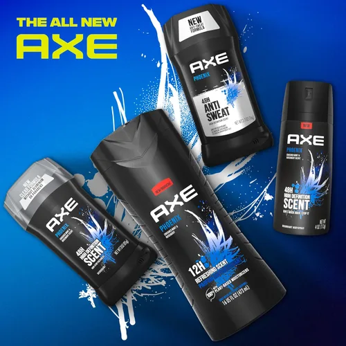 Vista 8 de Desodorante en barra para hombres Axe, Anarchy for Him, 3 onzas (paquete de 12), Fénix