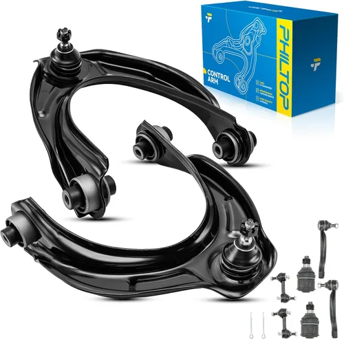 Vista 179 de PHILTOP 6 piezas de brazo de control delantero inferior con barra estabilizadora de rótula para Nissan Rogue 2014-2020 Rogue Sport 2017-2022 Qashqai