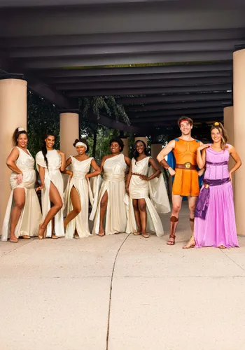 Vista 21 de Disfraz de Muses de Hércules Disney para Mujer Talla Plus Multicolor