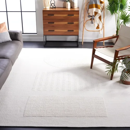 Vista 17 de SAFAVIEH Lasa Collection - Alfombra de área de 9 x 12 pies, color gris, diseño de flecos sólidos, no desprende pelusa y de fácil cuidado, ideal