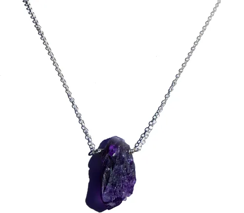 Vista 10 de I AM SERIES - Collar de piedras preciosas genuinas y metal semiprecioso