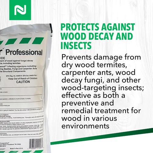 Vista 2 de tim-bor profesional de insecticida y Fungicide, 1.5 Lb. bolsa