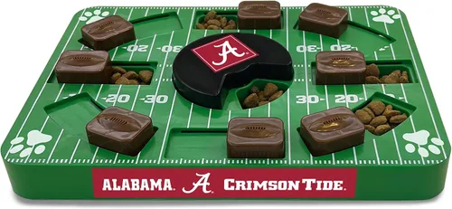 Vista 48 de Pets First NCAA Alabama Juguete de Rompecabezas Grande, Juguete de Tratamiento de Rompecabezas para Perros, Nuevo Tamaño Grande, Juguete Interactivo