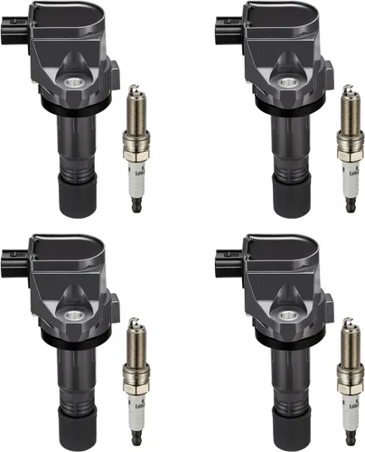 Vista 12 de BDFHYK Paquete de bobinas de encendido UF374 compatible con Honda Civic L4 1.3L 2003-2011 Honda Oem Bobina para 30521PWA003 30521PWAS01 C1408 E404