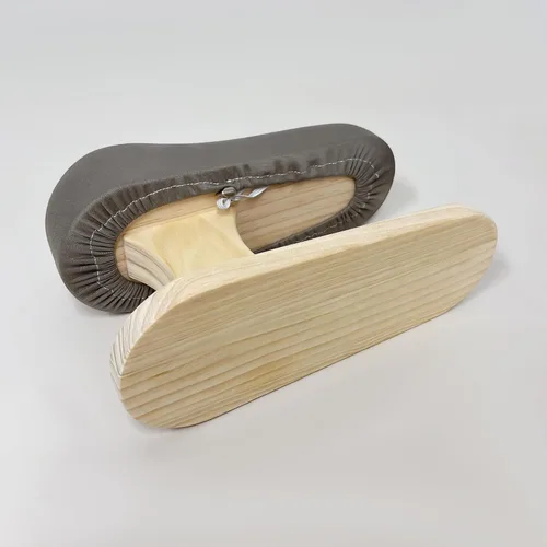Vista 6 de Tabla de planchar con corsé de busto, tabla de planchar pequeña con base de madera maciza, tabla de prensar hecha a mano, jamón profesional a medida