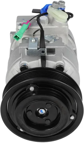 Vista 21 de ECCPP Compresor de A/C con embrague 1997-2001 apto para Ford E-150 Econoline 4.2L AC Compresor de refrigeración fuerte