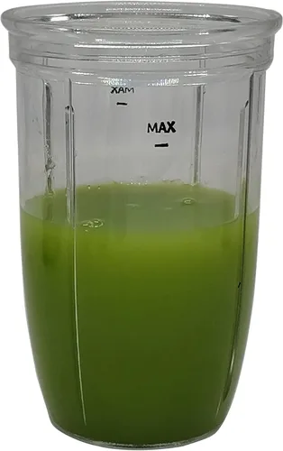 Vista 6 de Piezas de repuesto de vaso de 18 onzas, compatible con NutriBullet Combo (ZNBF30400Z/ZNBF30500Z/)/Select Blender 1200 (NB07200-1210) /PRO 1000