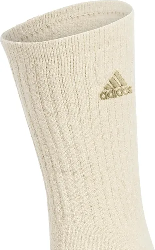 Vista 3 de adidas Calcetines altos para mujer, súper suaves, acolchados y cómodos (3 pares)
