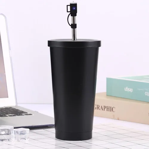 Vista 4 de Stanley - Fundas para pajitas – 6 piezas de silicona para vasos de 30 y 40 onzas, puntas de popote de 0.394 in