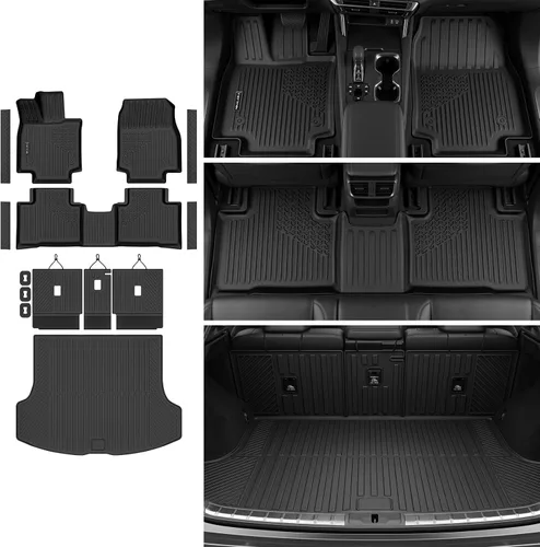 Vista 13 de Alfombrillas y forro de carga para Chevy Suburban 7 asientos 2021-2026
