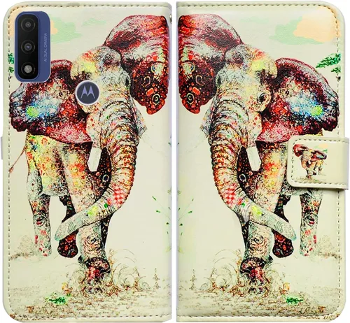 Vista 14 de Bcov Funda de piel con tapa para teléfono Motorola Moto G Pure/Power 2022 - Patrón de pájaro negro, ranura para tarjetas, bloqueo magnético, función