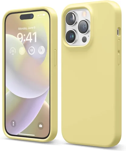 Vista 16 de elago Compatible con Funda para iPhone 14 Pro, Funda de Silicona Líquida, Cubierta Protectora de Cuerpo Completo, A Prueba de Golpes, Funda Delgada