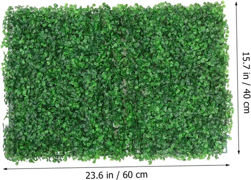 Vista 9 de Yardwe Plantas artificiales Planta Pared Plantas verdes artificiales Vegetación de plástico