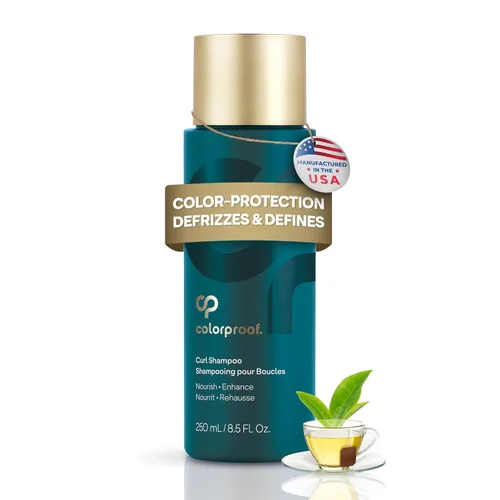 Vista 10 de Colorproof Curl Shampoo for Women Curly Hair Shampoo that Nourishes, Defines and Leaves Curls Soft Smooth, White Tea Scent