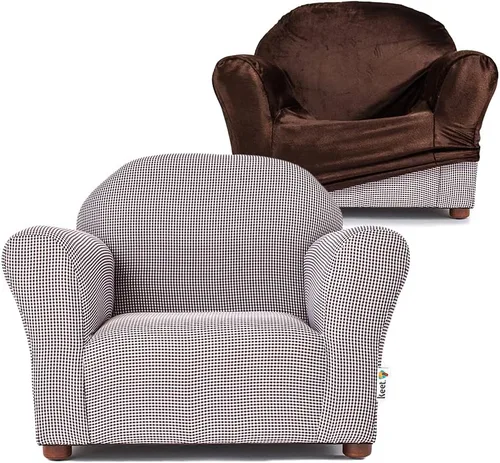 Vista 10 de KEET Roundy - Silla para niños, silla combinada con funda, color azul marino