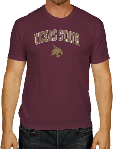 Vista 60 de Campus Colors NCAA - Camiseta de algodón para adulto, unisex, para el día del juego Camiseta con licencia oficial de la NCAA, algodón hilado