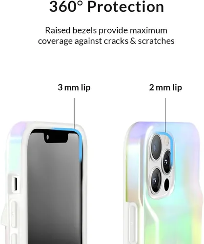 Vista 6 de VELVET CAVIAR Funda tipo cartera compatible con iPhone 13 Pro Max para mujer, tarjetero de crédito, diseño delgado y protector