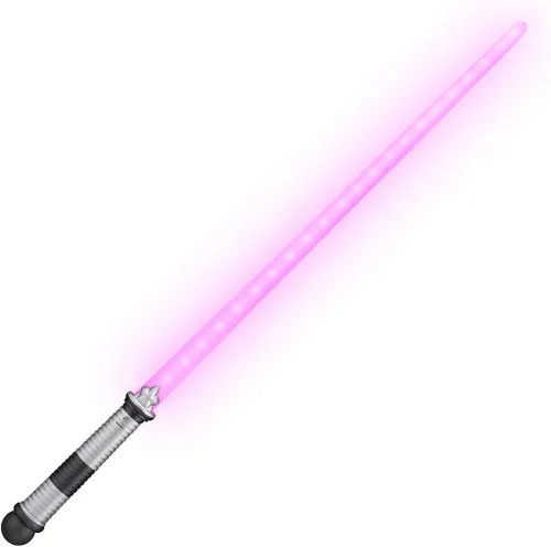 Vista 3 de FlashingBlinkyLights Espada de sable de luz LED rosa
