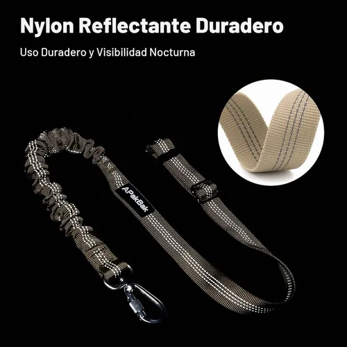 Vista 5 de Cinturón de seguridad para perro para automóvil, arnés ajustable para perros pequeños, medianos y grandes, restricción de seguridad de viaje