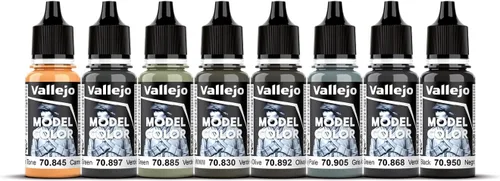 Vista 3 de Vallejo Conjunto de uniforme gris campo alemán, 0.6 fl oz