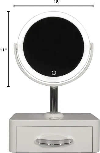 Vista 7 de VIO Espejo de belleza con cajón de limpieza de productos de luz UV