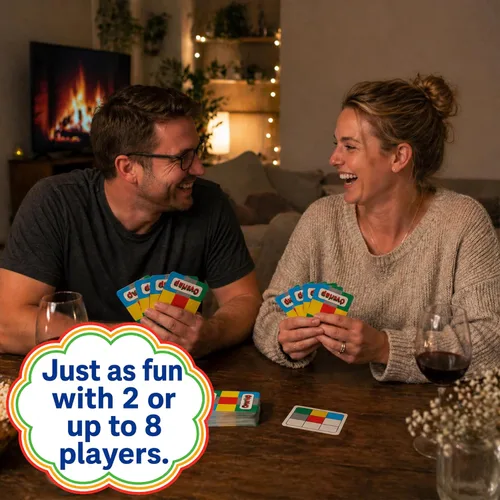 Vista 3 de Niche Nation Games Superposición – Juego de cartas de estrategia engañosamente simple y galardonado para adultos y familias – Juego para 2 jugadores