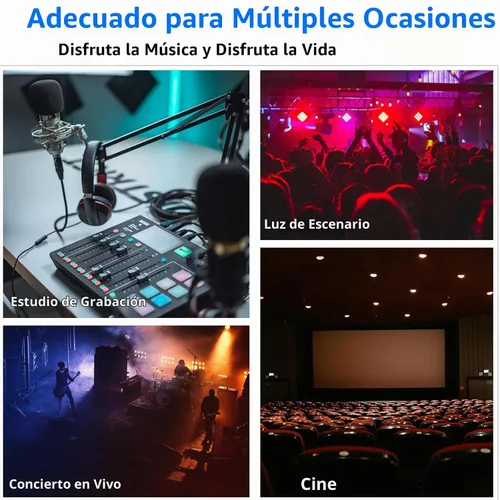 Vista 8 de Paquete de 4 cables XLR de 3 pies, cable de micrófono macho a hembra