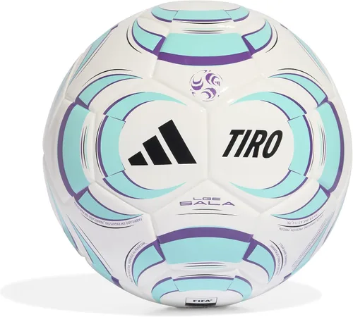 Vista 7 de Balón de fútbol unisex para adultos adidas Tiro Match Limón lúcido/Negro/Rojo Lucido/Hierro Metálico/Liga