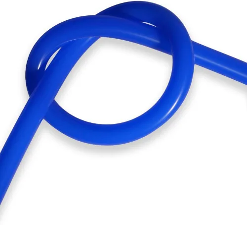 Vista 3 de QuQuyi 1/2" (12mm) ID x 3/4" OD Manguera de Tubo de Vacío de Silicona Azul de Alta Temperatura Grado Alimenticio Tubo de Silicio Puro Manguera
