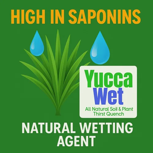 Vista 9 de Yucca Húmedo, Extracto de Yucca Líquido - Agente de humectación orgánico y surfactante, Ahora en concentrado de 32 oz