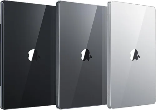 Vista 13 de Soonjet Funda para MacBook Pro de 14 pulgadas M5 M4 M3 M2 M1 Pro/Max 2026 Espacio Negro Claro