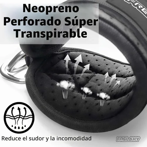 Vista 3 de Frelaxy Correas para Tobillo para Máquina de Cable – Correas para Piernas Cómodas y Duraderas para Patadas Traseras, Entrenamientos de Glúteos