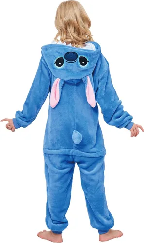 Vista 5 de Unisex Kids Animal Onesie Cosplay Costume Pajamas for Girls and boys