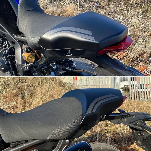 Vista 6 de Accesorios de motocicleta para Yamaha MT-09 MT09 MT 09 MT 09 Funda de asiento trasero de pasajero carenado mt09 para asiento trasero