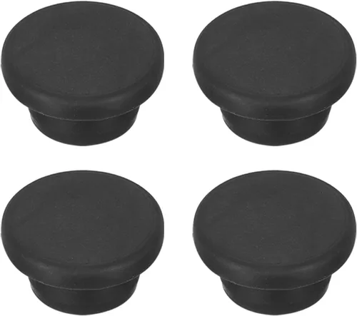 Vista 9 de MECCANIXITY - Tapones de silicona en forma de T (26mm, 1 pulgada de diámetro), color negro