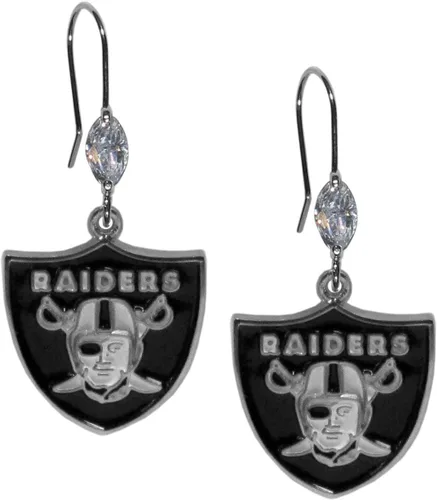 Vista 12 de Pendientes colgantes de cristal de la NFL