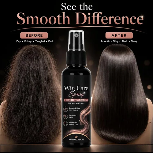 Vista 4 de Lightweight Wig Spray Multi-Purpose Wig Care Spray for Synthetic&Human Hair