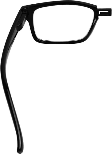 Vista 10 de (Debe comprar ambos ojos) Negro Claro Ojo Izquierdo+0.00 Gafas de lectura con diferente fuerza para cada ojo