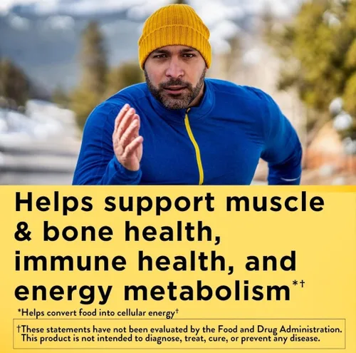 Vista 2 de Nature Made Multivitamínico para él, multivitaminas para hombre sin planchado, apoyo nutricional diario, vitaminas y minerales Nature Made Multi
