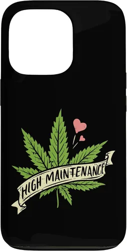 Vista 10 de High Maintenance Weed Cannabis Pocket 420 THC Stoner Gift Case for iPhone 17