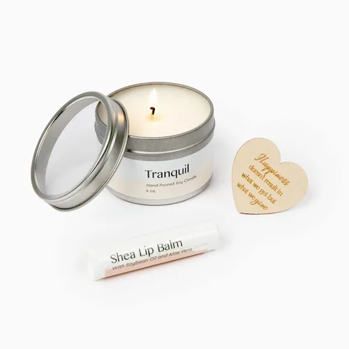 Vista 6 de Dear Ava Regalos de spa para mujeres Cuidado personal orgánico de lujo anti estrés relajante baño y cuerpo Kit de cesta para ella con tarjeta
