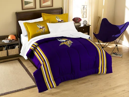 Vista 73 de Northwest NFL Unisex-Adult Comforter and Sham Set Safety