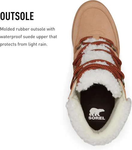 Vista 5 de SOREL Botas de encaje Evie Cozy para mujer