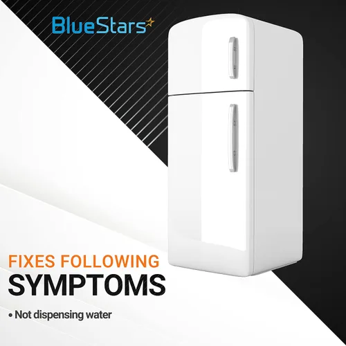 Vista 3 de BlueStars - Repuesto de actuador de dispensador de agua para refrigerador ultraduradero 241685703, compatible con refrigeradores Frigidaire