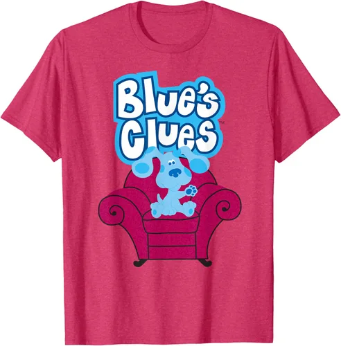 Vista 25 de Camiseta Blue's Clues On Red Sofa Negro
